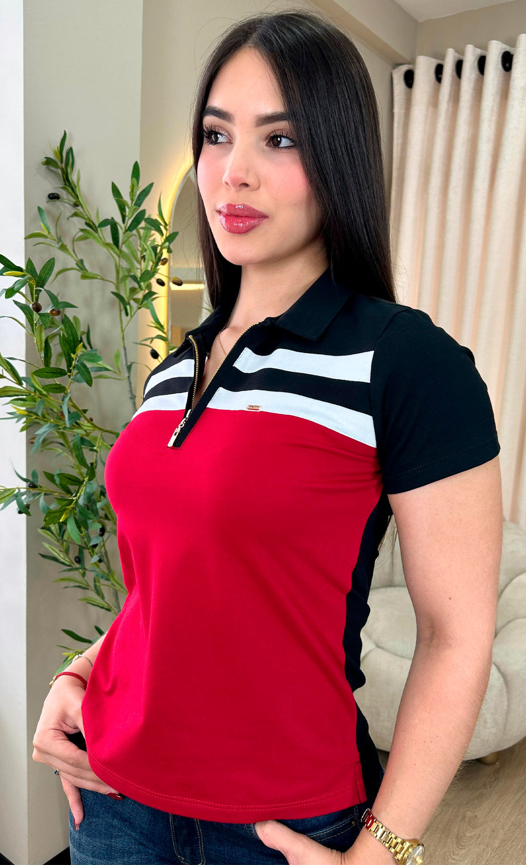 ZARAT ROJO NEGRO